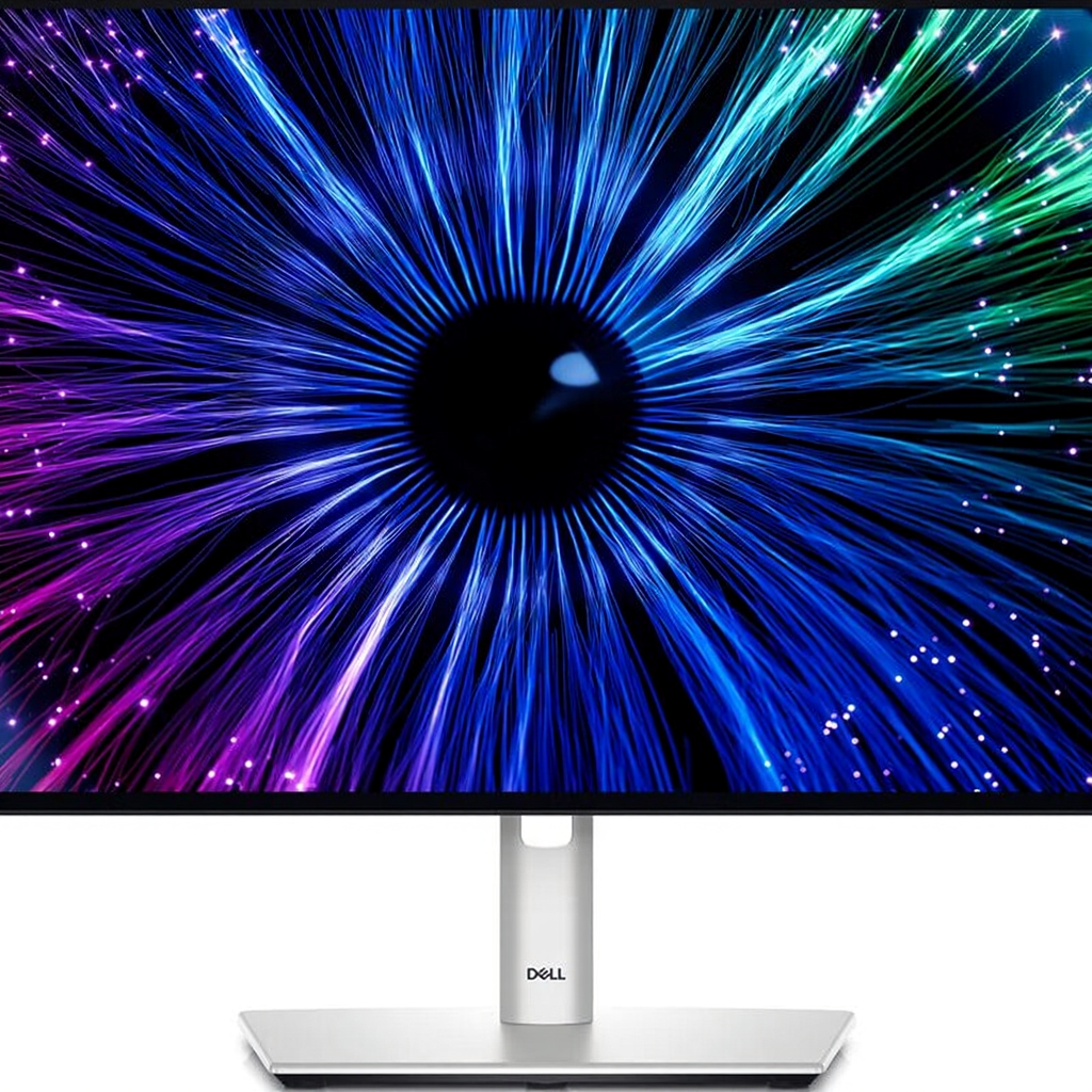 DELL UltraSharp U2424HE computer monitor 60,5 cm (23.8") 1920 x 1080 Pixels Full HD LCD Zwart, Zilver