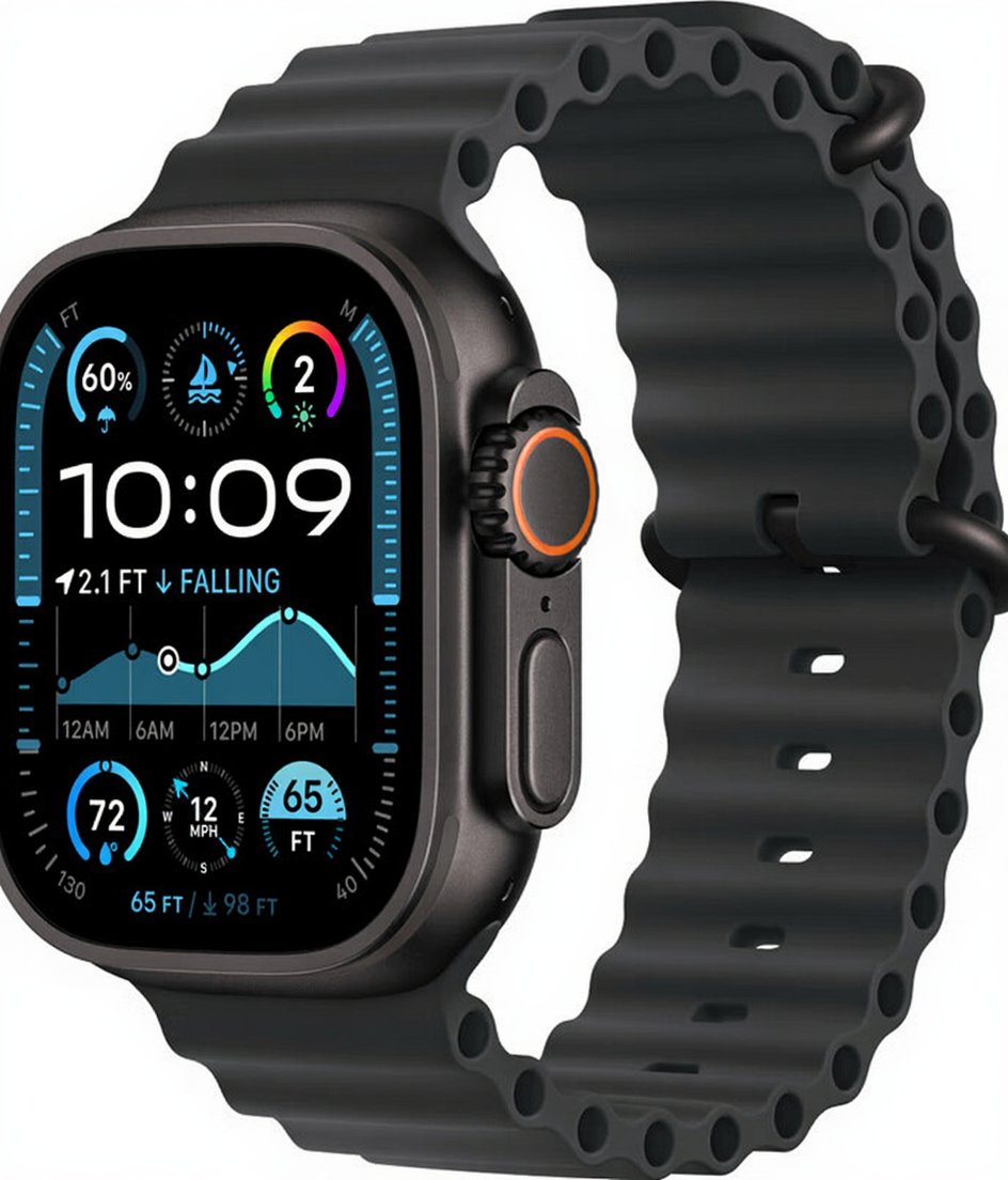 Apple Watch Ultra 2 GPS + Cellular 49mm 2024 Zwarte Oceaanband