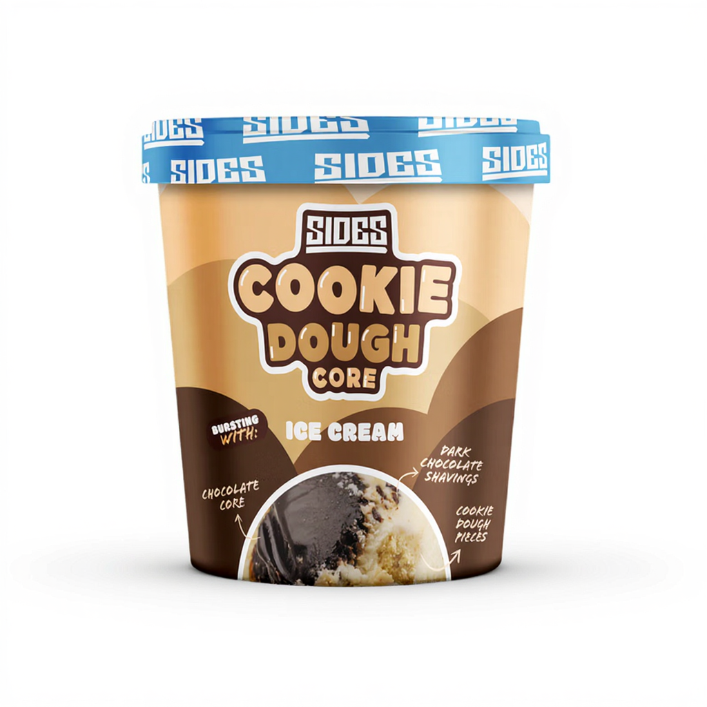 Sides Cookie Dough Core Tub 500ml