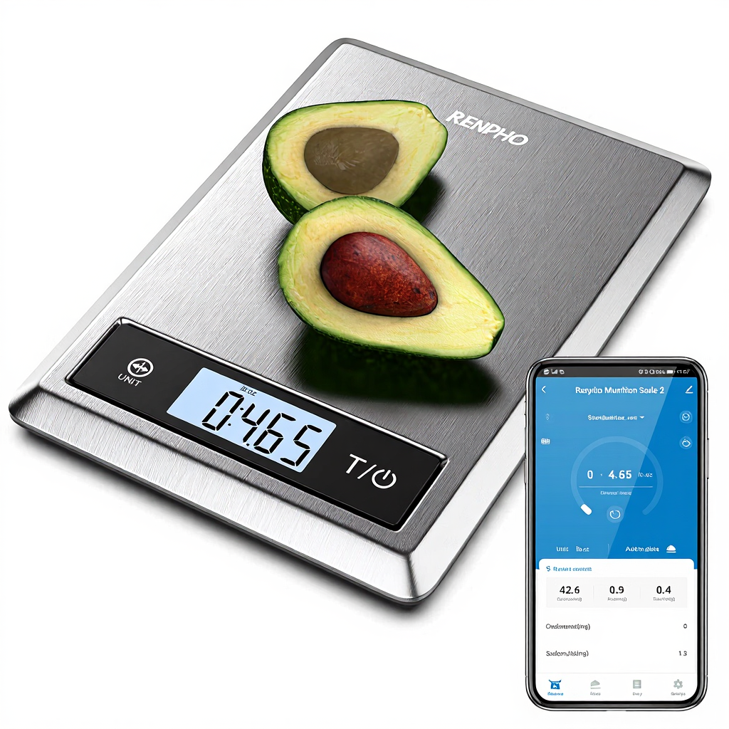 Renpho Calibra 1 Smart Nutritional Scale - Stainless Steel