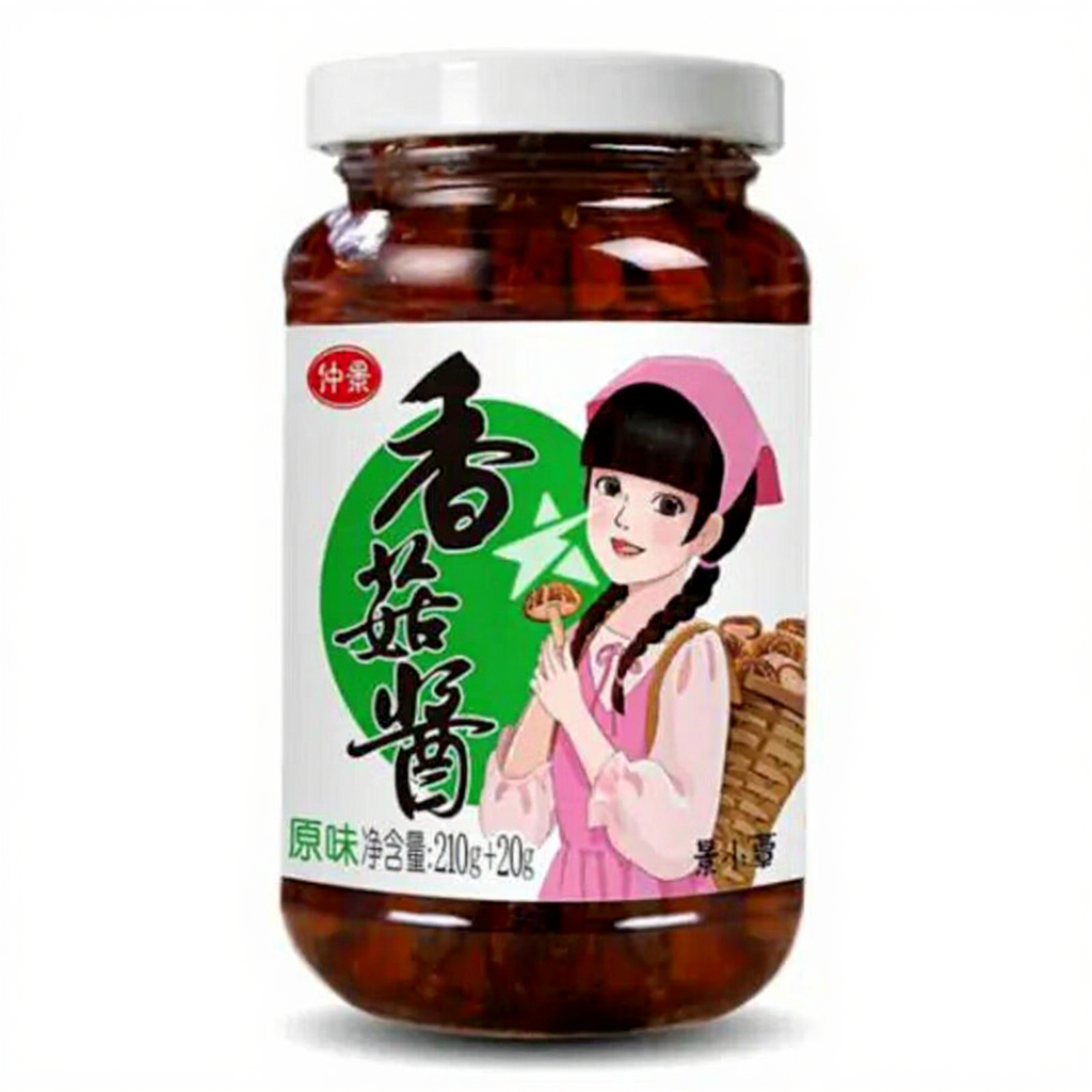 Zhongjing Champignon Saus Origineel 210g