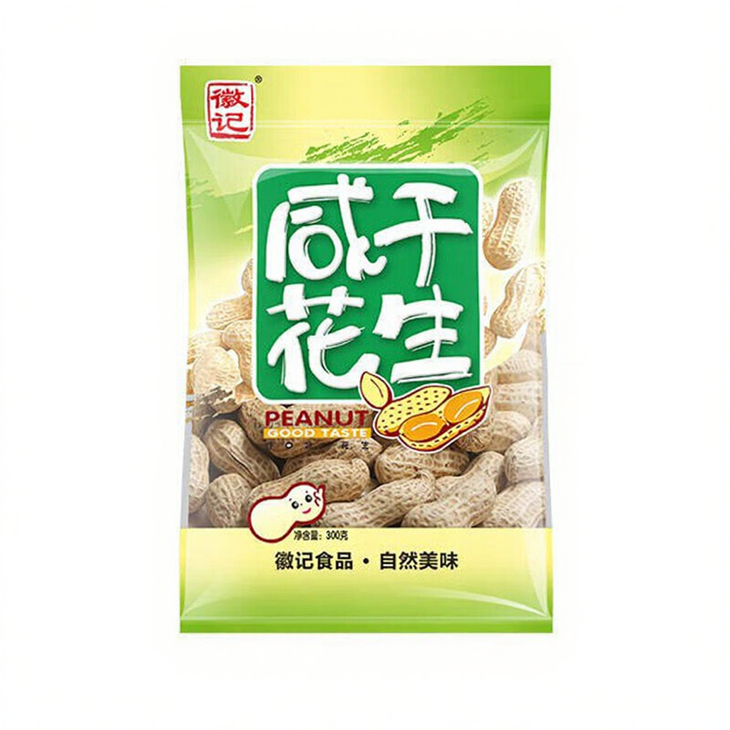 Huiji Knapperige Zoute Pinda's 300g