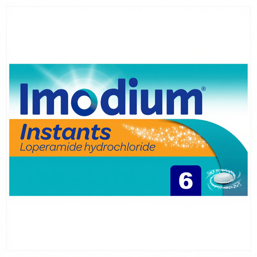 Imodium Instants On-The-Go Diarrhoea Relief 6 Tablets