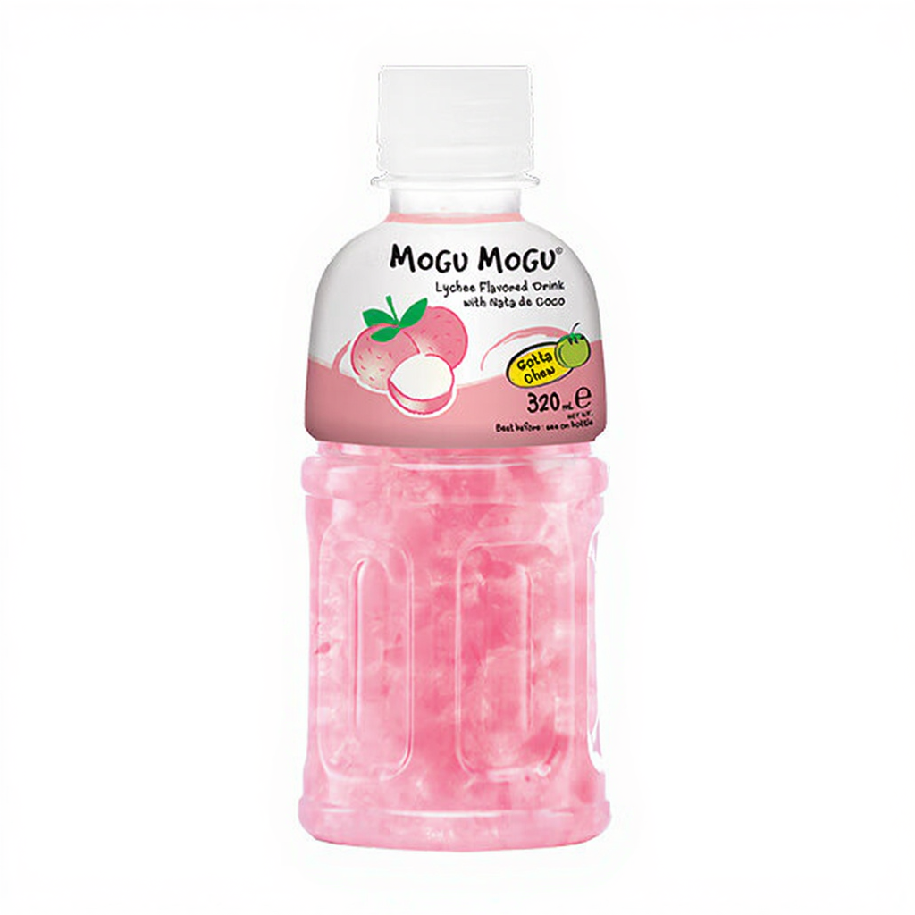 Mogu Mogu Nata De Coco Drink Lychee Flavour 320ml