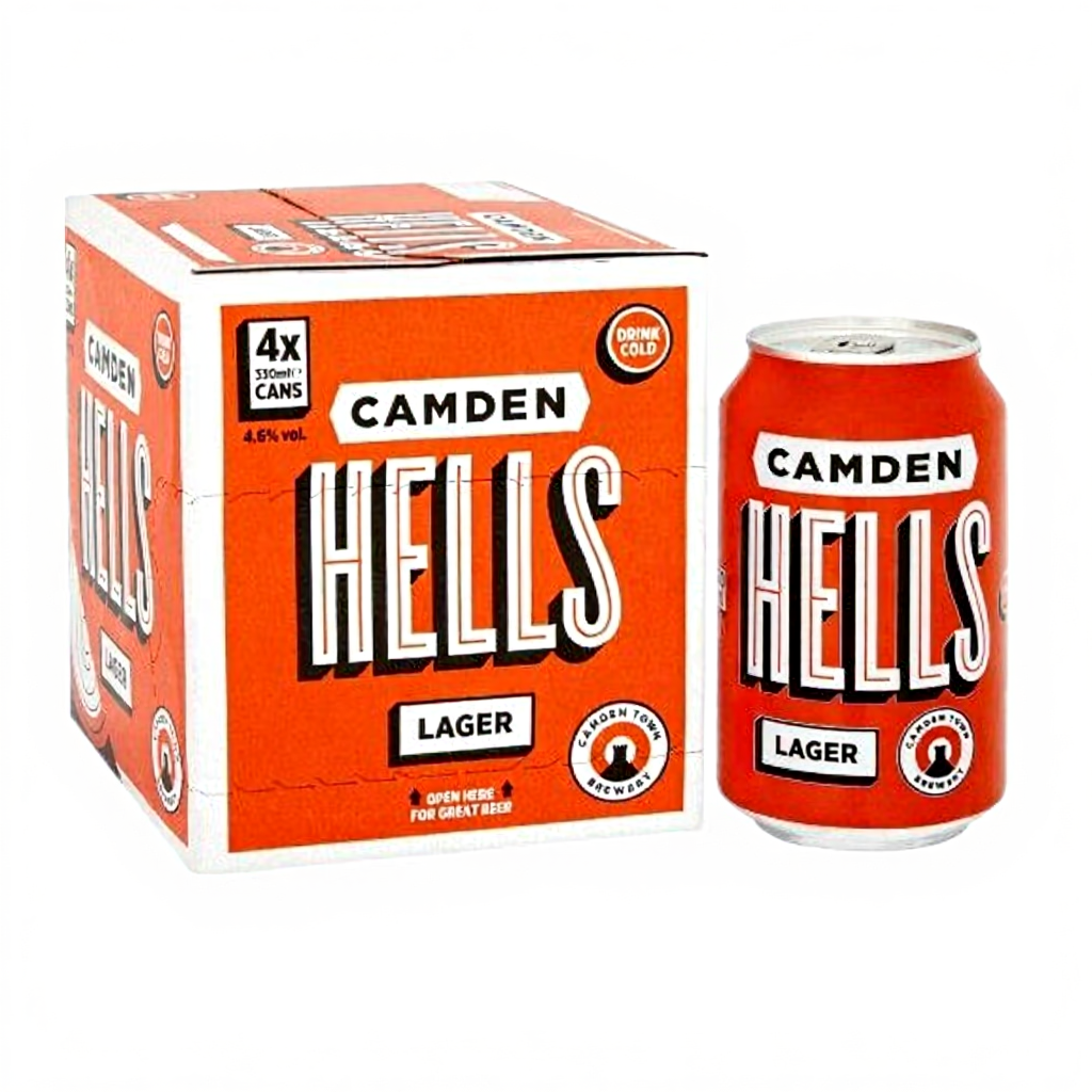 Camden Hells 4 X 330ml Can