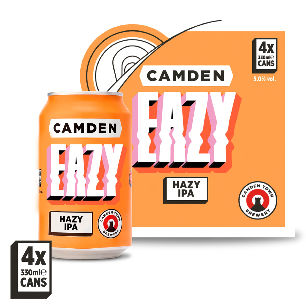 Camden Eazy 4 X 330ml (Abv 5.0%)