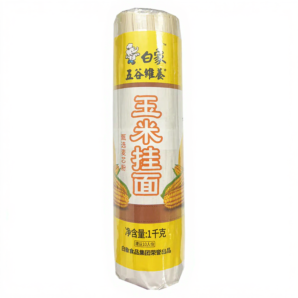 Baixiang Witte Olifant Maisnoedels 1000g