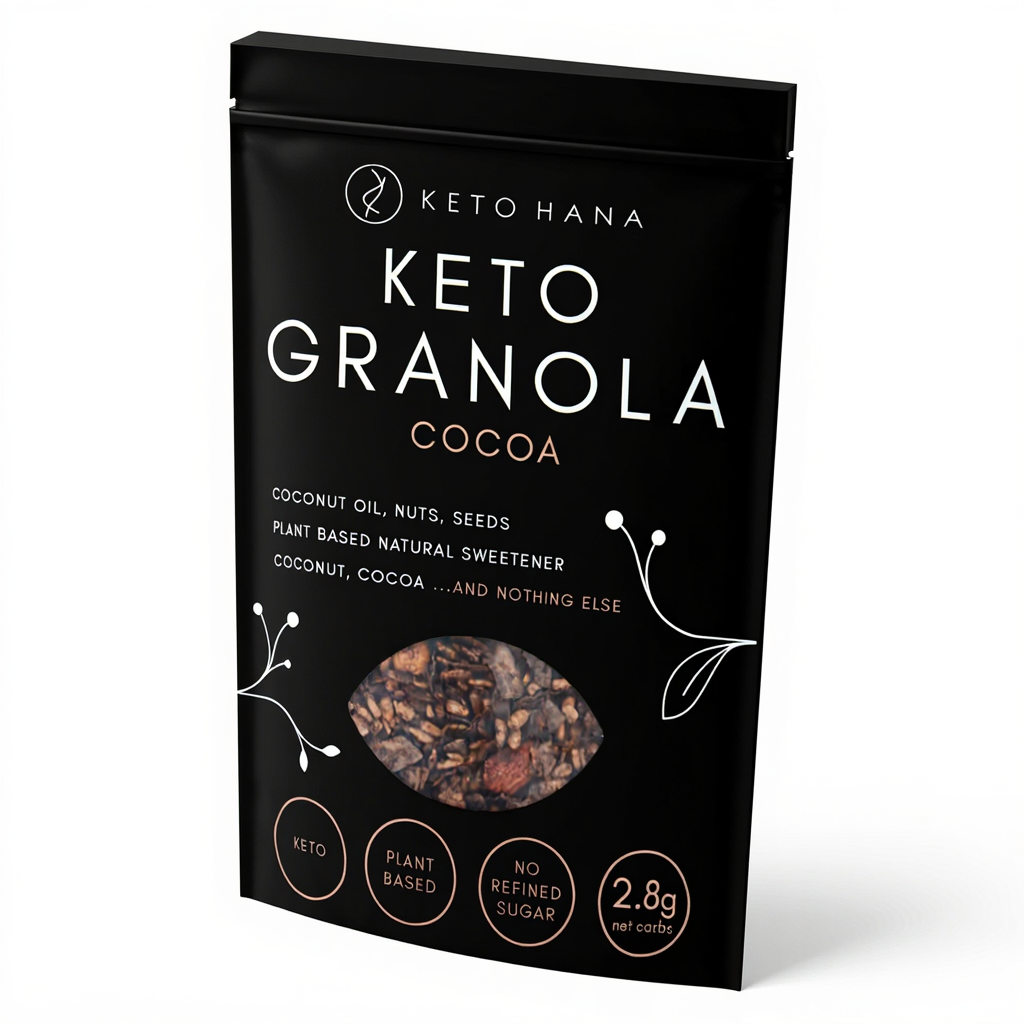 Keto Hana Cocoa Keto Granola 300g