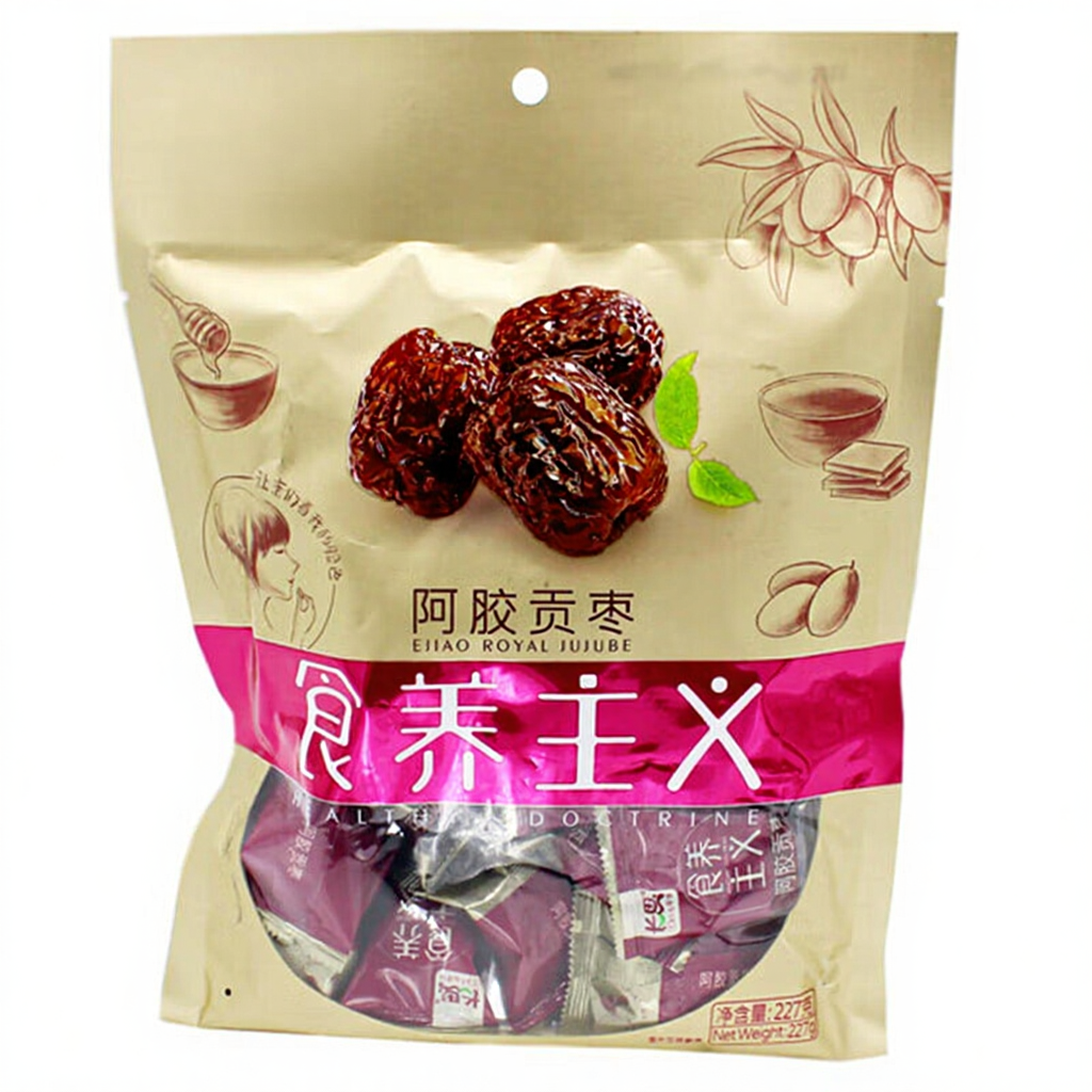 Changsi Egelatine Dadelrode Dadel 227g【Populaire Nationale Producten】
