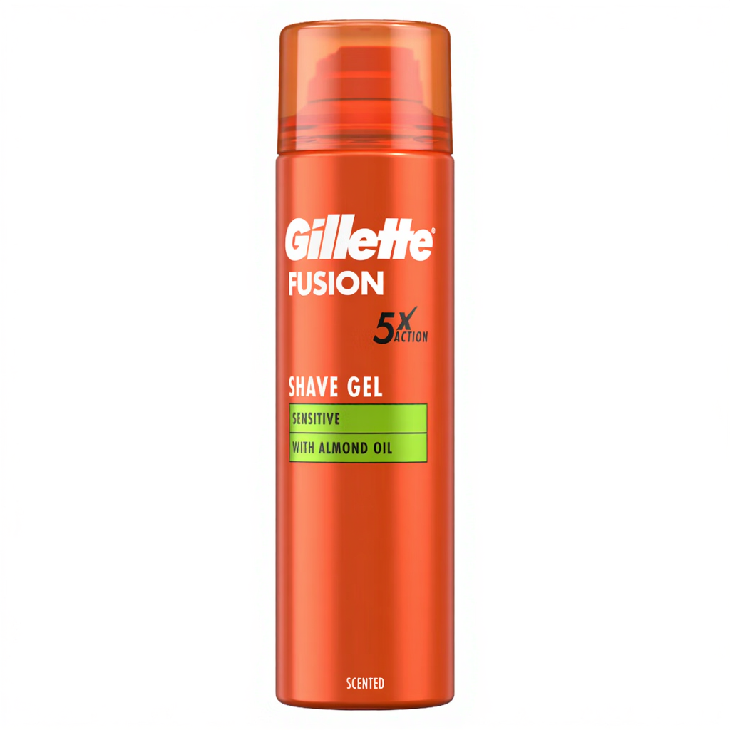 Gillette Fusion 5 Gel Ultra Sensible pour Rasage 200ml