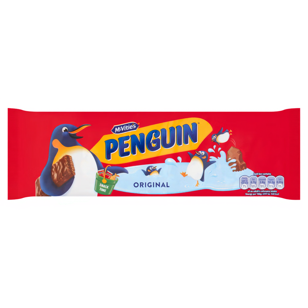 McVities Penguin Bars 7 x 24.6g