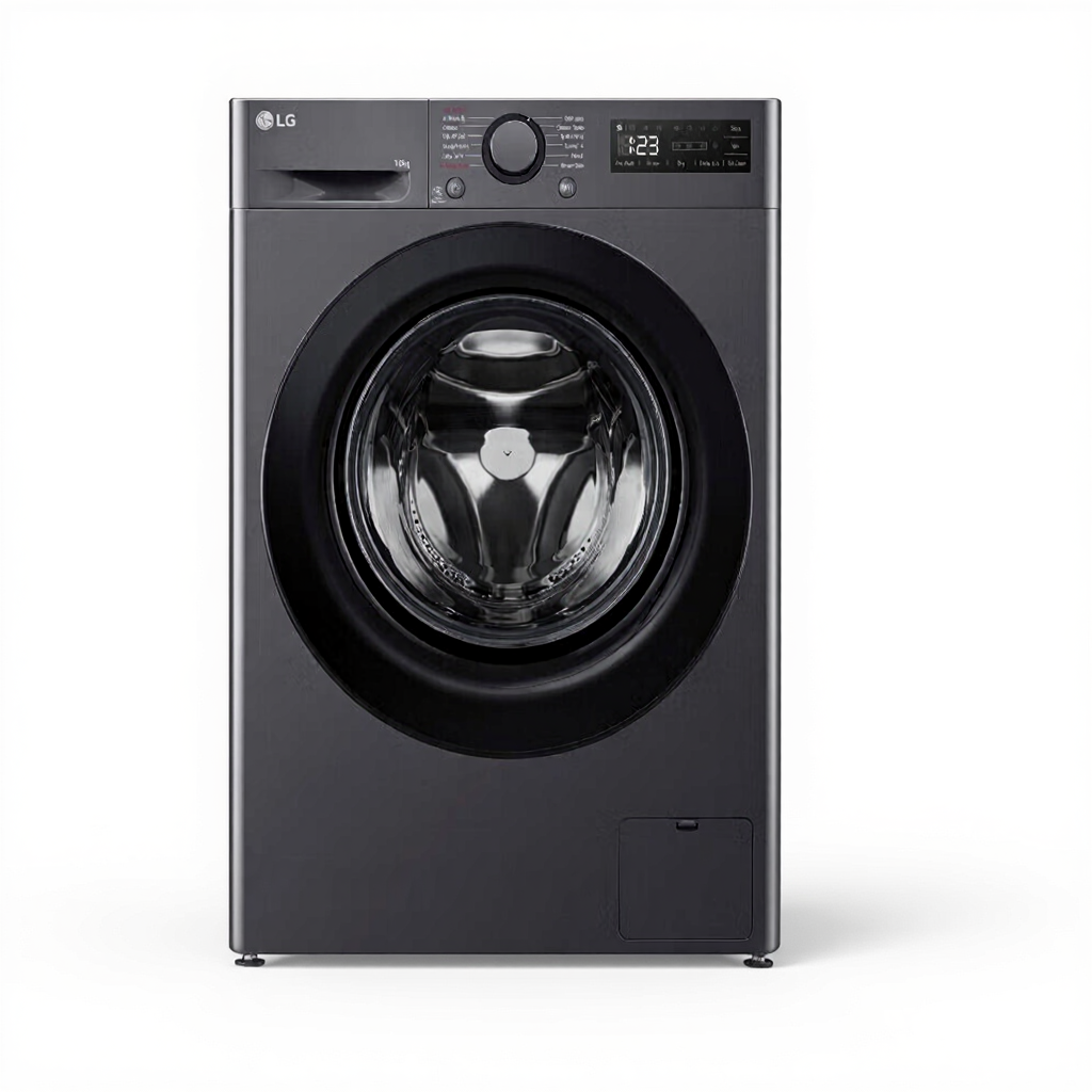 LG Waschmaschine F4WR510SBM, 10 kg, 1400 U/min, Energieeffizienzklasse A, Schwarz