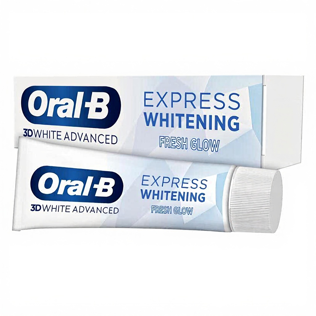 Oral-B 3DWhite Advanced Express Whitening Fresh Glow Tandpasta 75ml