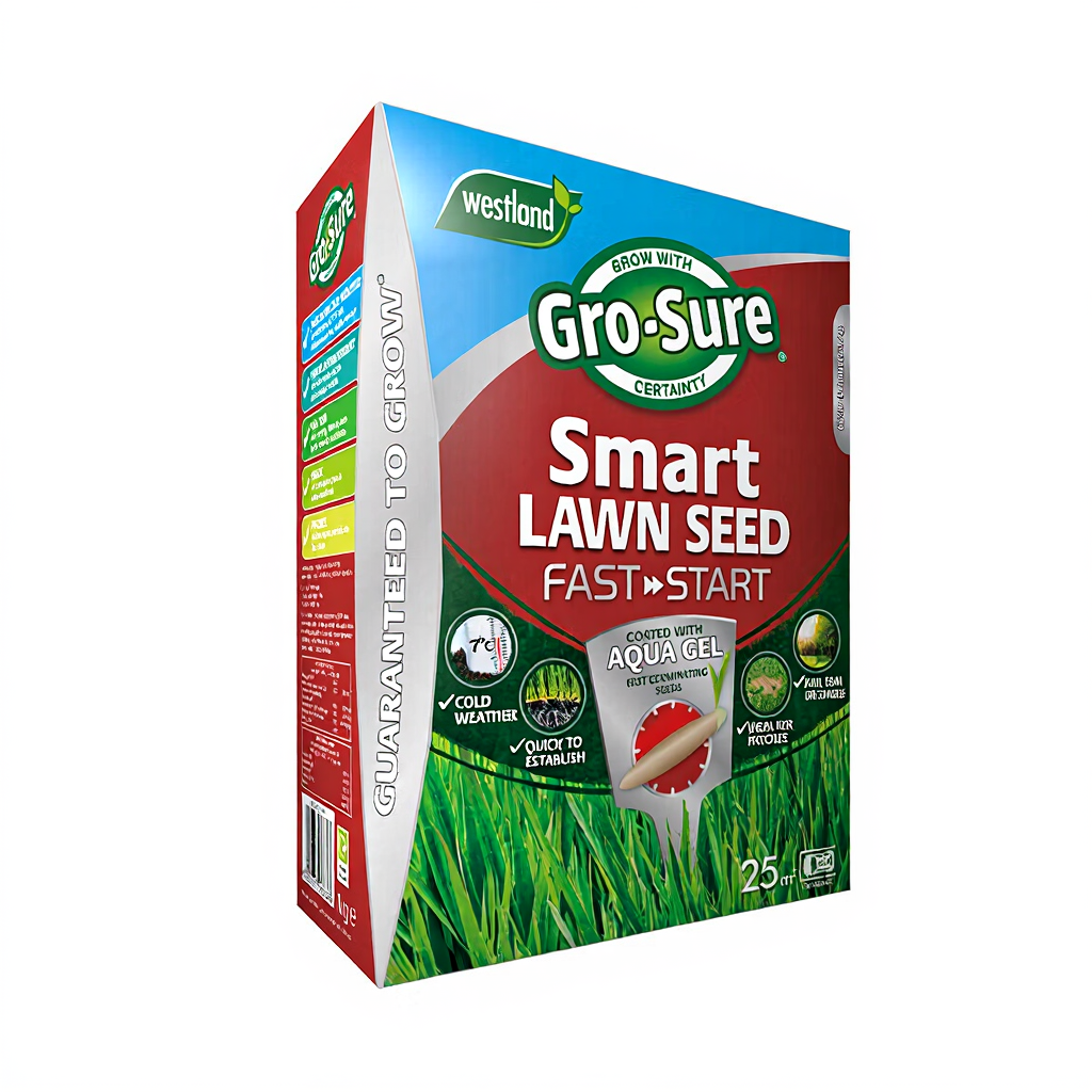 Gro-Sure Smart Lawn Seed Fast Start 25m2