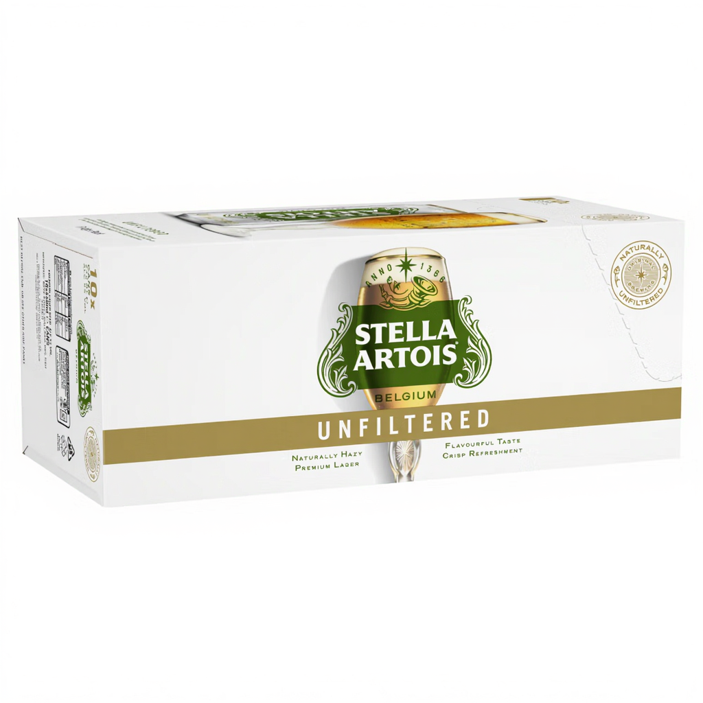 Stella Artois Unfiltered 10 X 440ml
