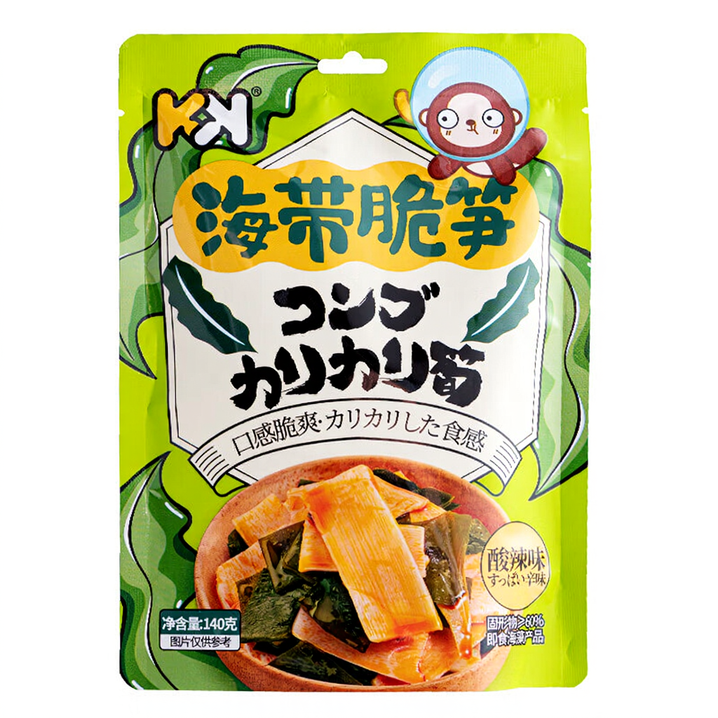 Chaoyouwei Kelp Bamboescheuten Zuur en Pikant Smaak 140g