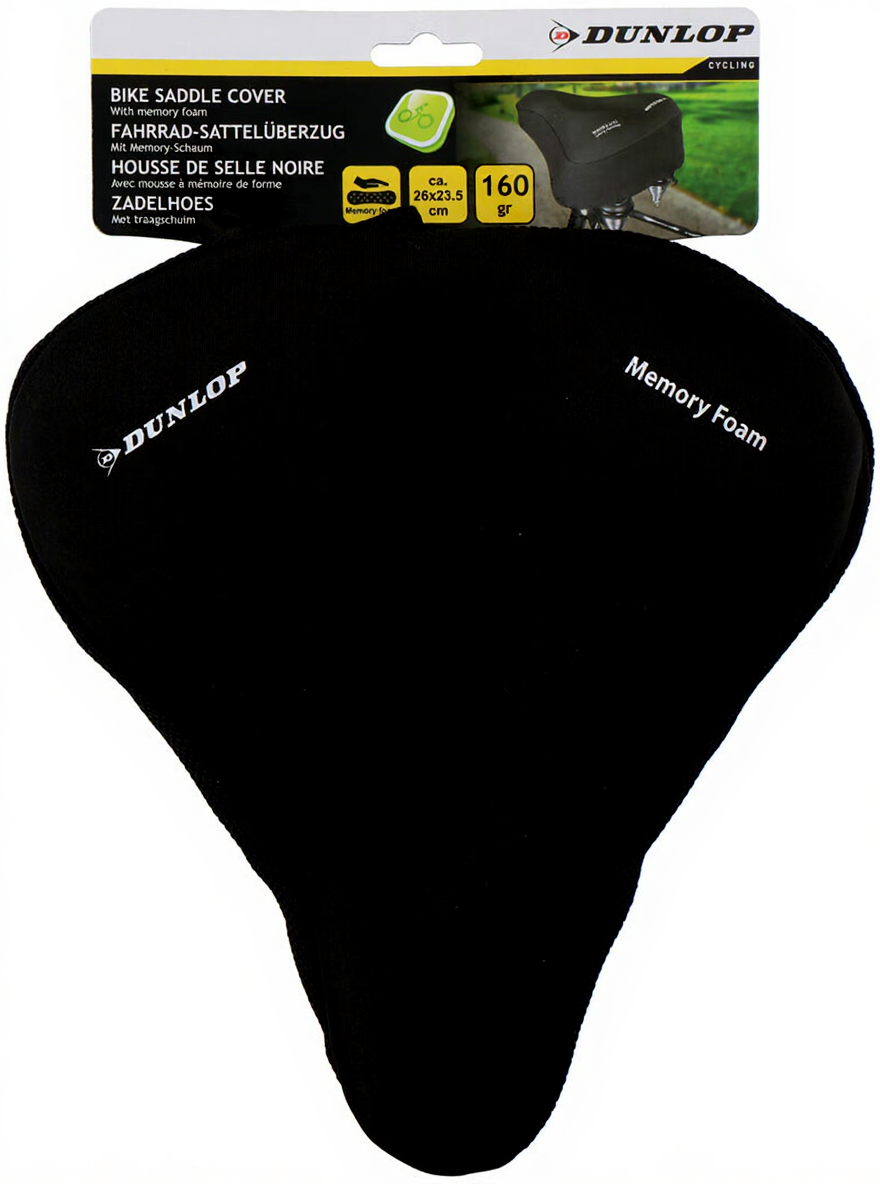 Dunlop Housse de selle pour vélo de ville 160 grammes