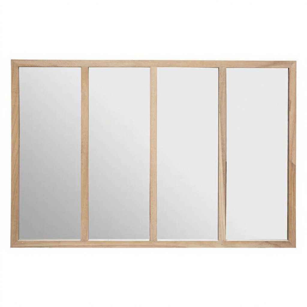 Nae spiegel 116 x 76 cm hout