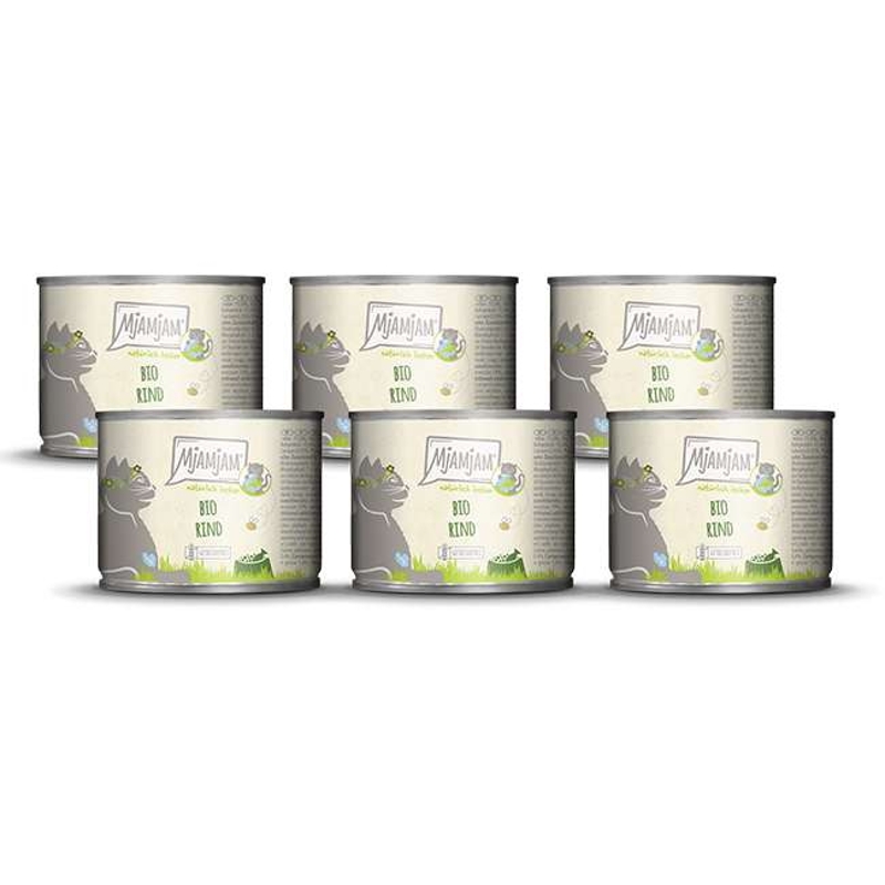 MjAMjAM - Natuurlijk lekker - BIO Rund 200g*6