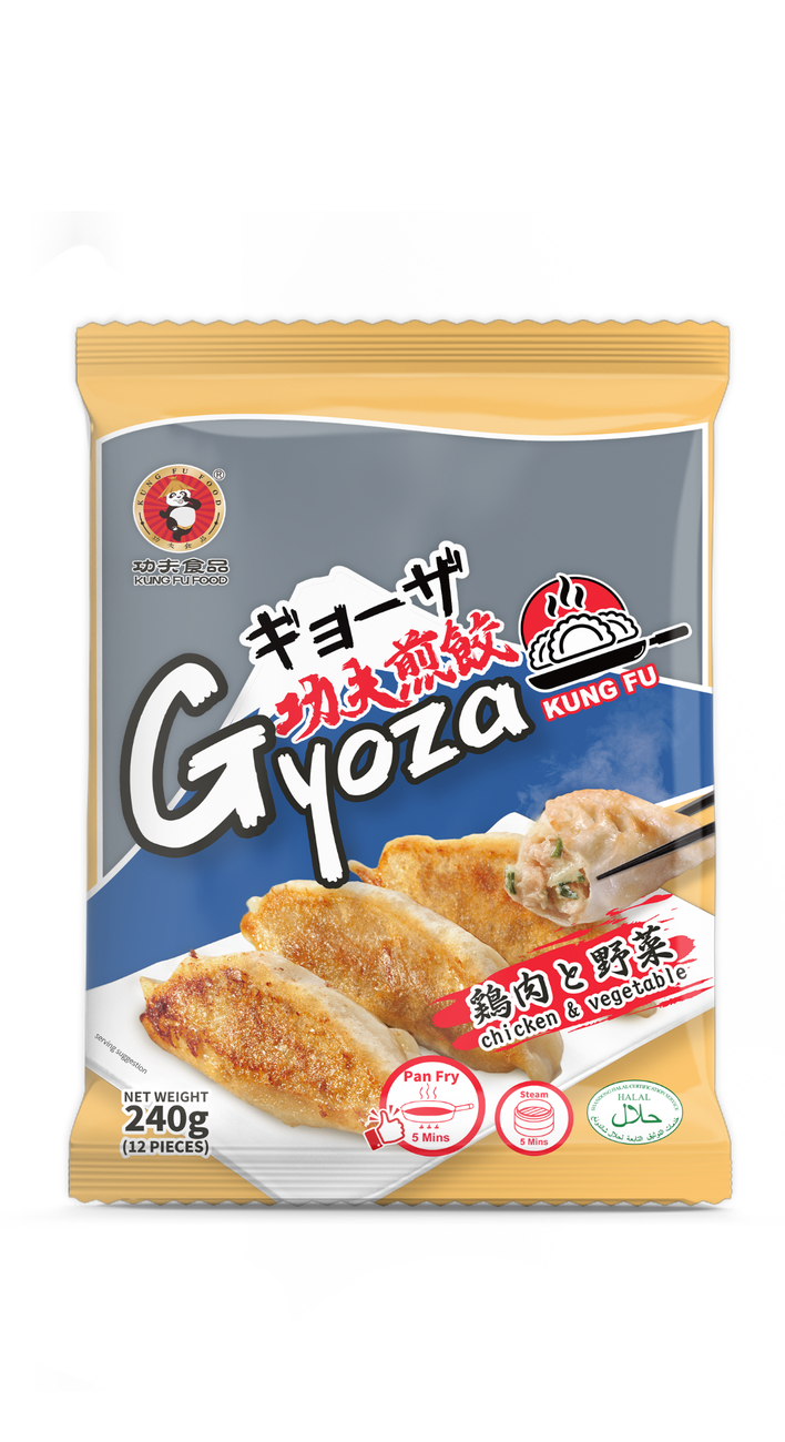KUNG FU Chicken Gyoza 240g 功夫鸡肉煎饺（小） 240g