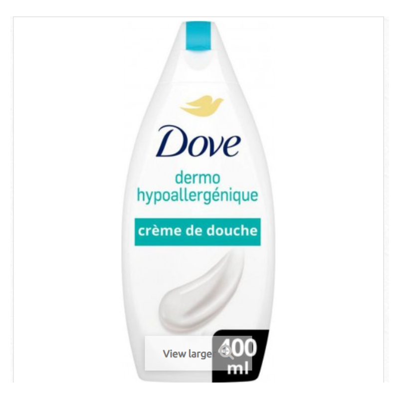 Dove Douchegel Hypoallergeen 400 ml
