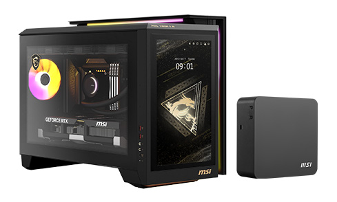 MSI Desktops bieten starke Leistung und Zuverlässigkeit für Arbeit, Gaming und Alltag