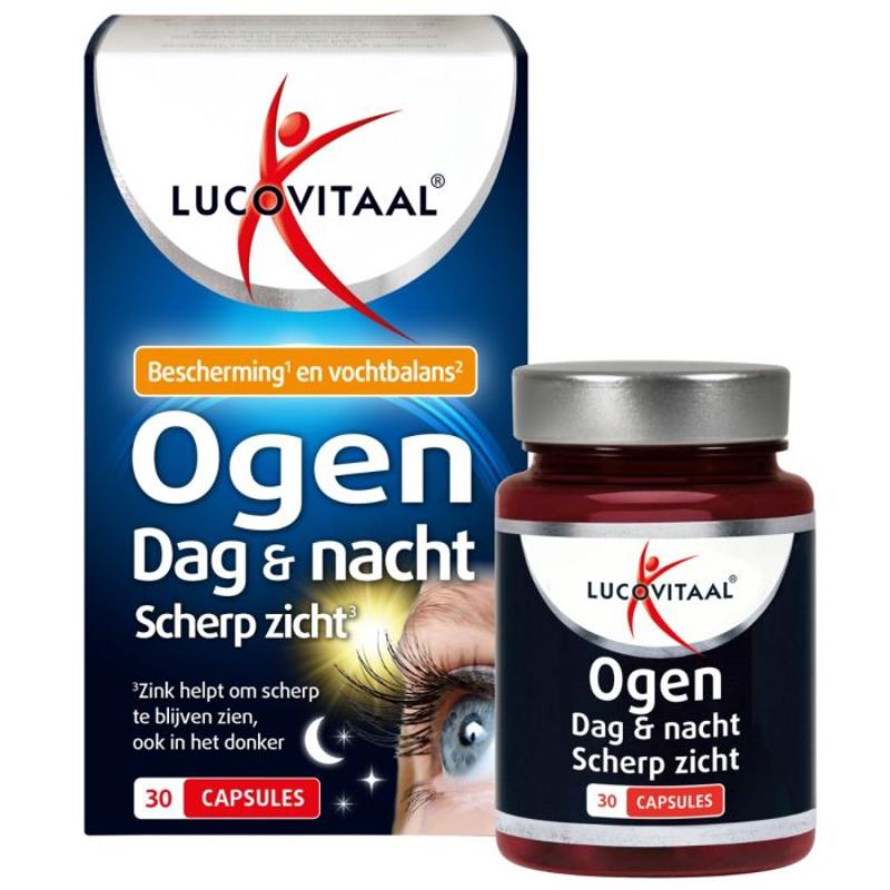Lucovitaal Eyes Day & Night Sharp vision 30 pcs
