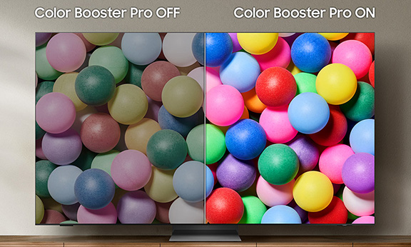 Indem Color Booster Pro mithilfe von AI die Farbdarstellung optimiert, verändert die Technologie auch dein Fernseh-Erlebnis.