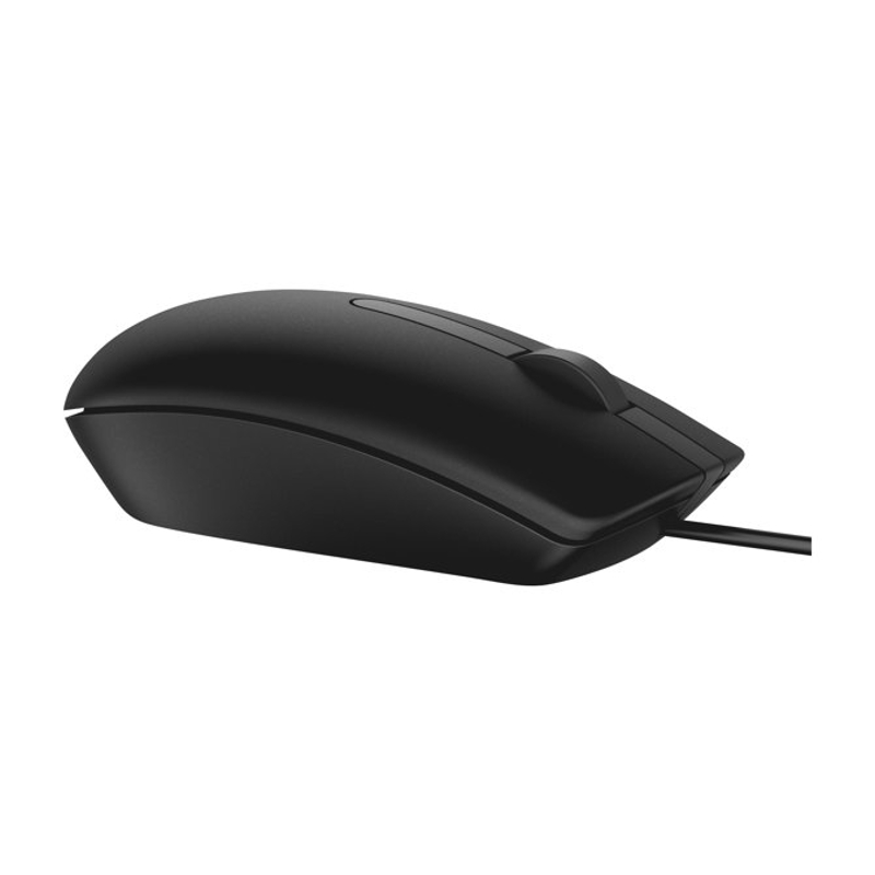 Dell MS116 - Mouse - optical - 2 buttons - wired - USB - black