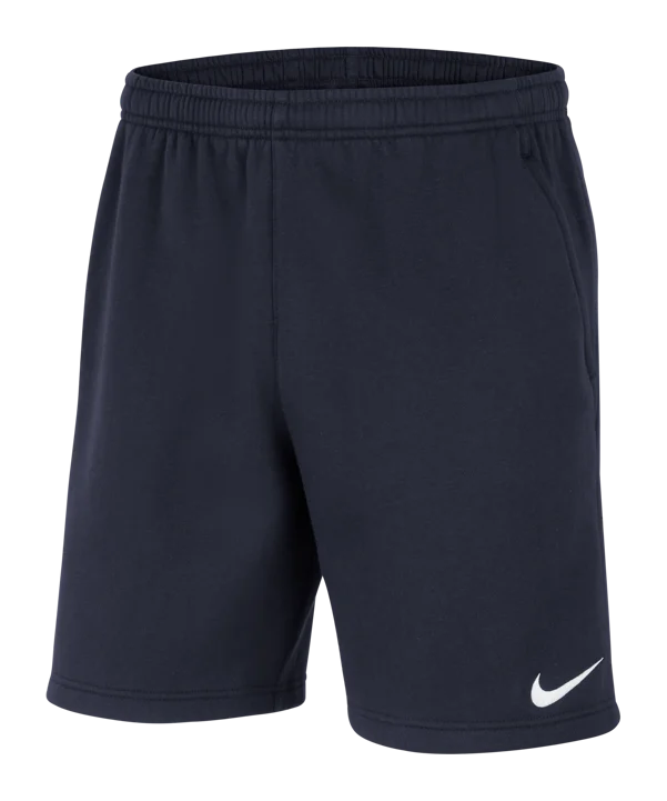Nike Fleece Park 20 Short in Obsidian