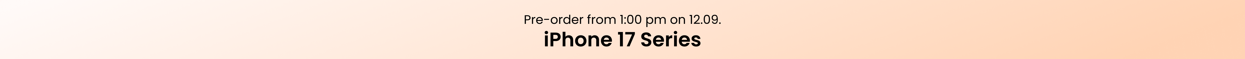 Promotion banner