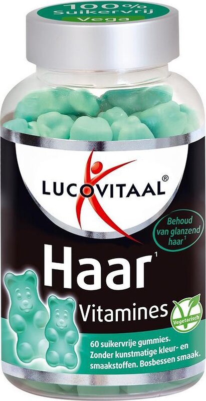 Lucovitaal Hair Vitamin Gummies 60pcs