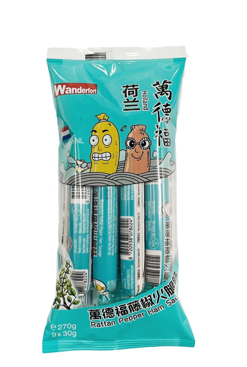 Wandefu peperkoenkruid worstjes 30g*9