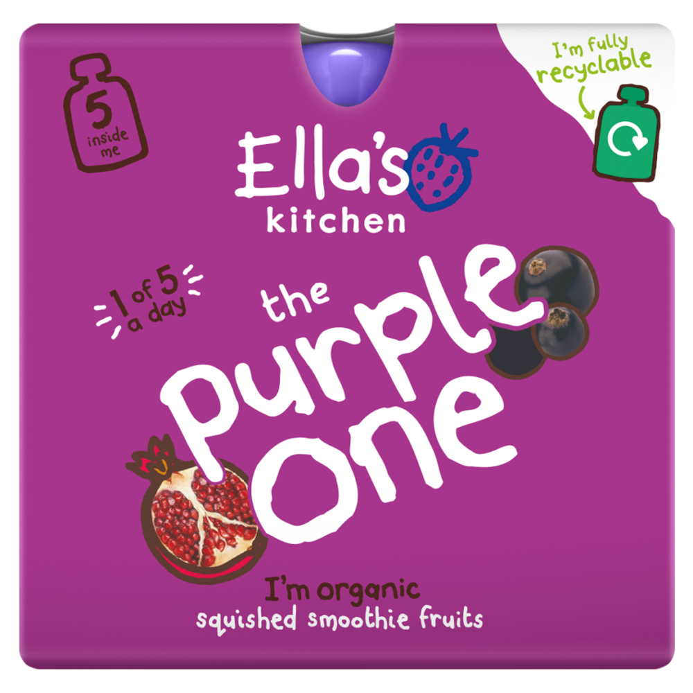 Ella's Kitchen The Purple One Snack 6+ Months 5 x 90g