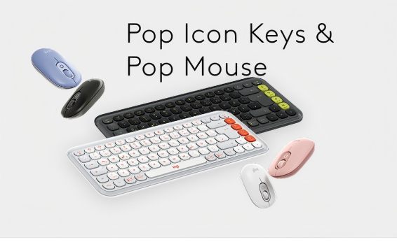 Gestalten und verschönern Sie Ihren Schreibtisch: Entdecken Sie die Pop Icon Combo.