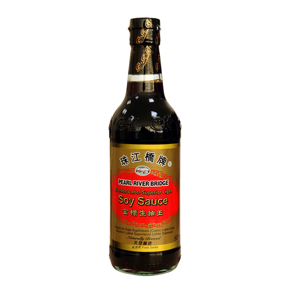 Pearl River Bridge Gold Label Soy Sauce 500ml