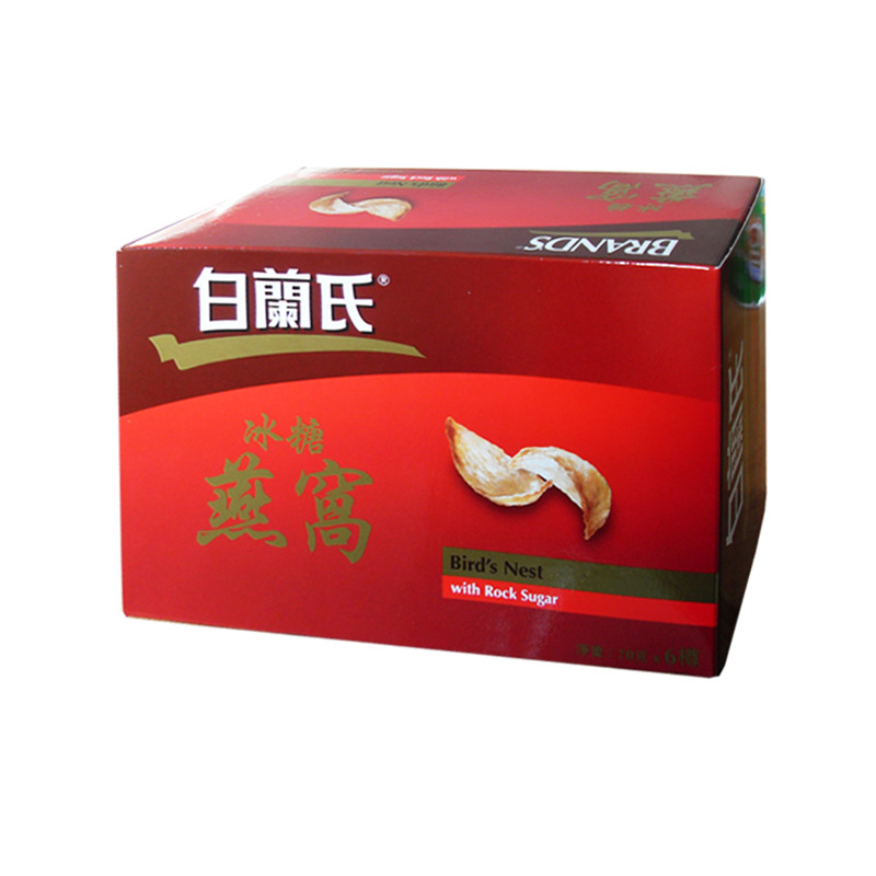 Wan Ja Shan ijs suiker燕窝 70g*6 flessen/doos