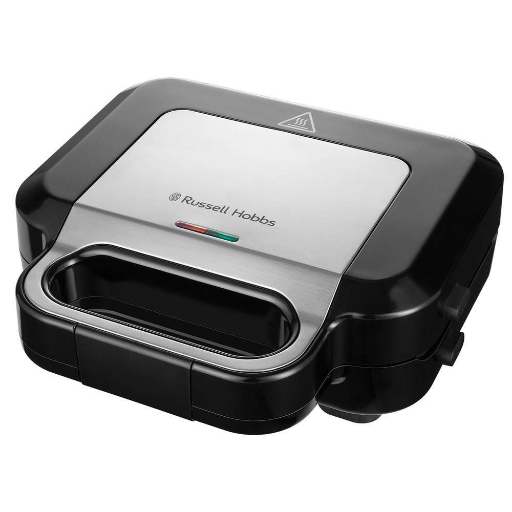 Russell Hobbs 3 in 1 Deep Fill Sandwich, Panini & Waffle, Non Stick, Compact, Fast Heat Up, Multi Functional, Stylish - 26810