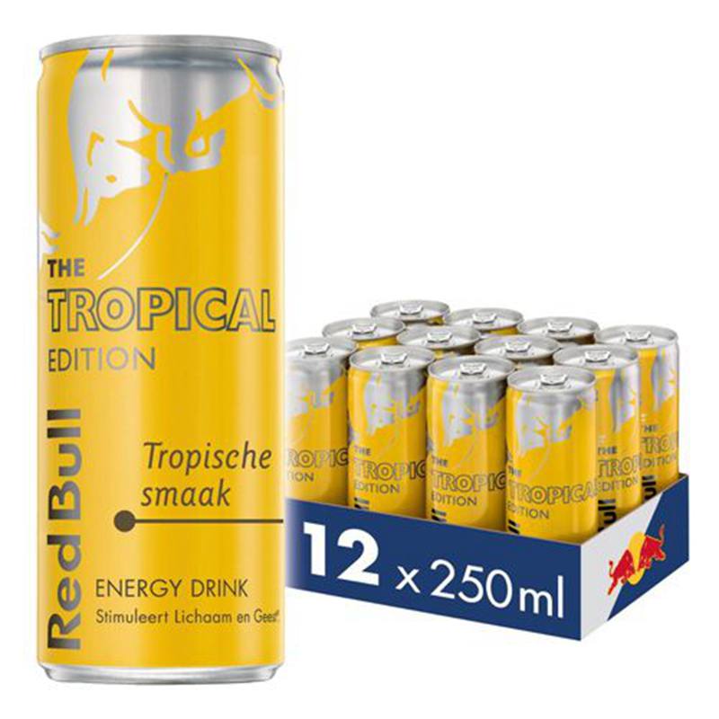 Red Bull Tropical Fruit 250mlx12 [€1.8 deposit]