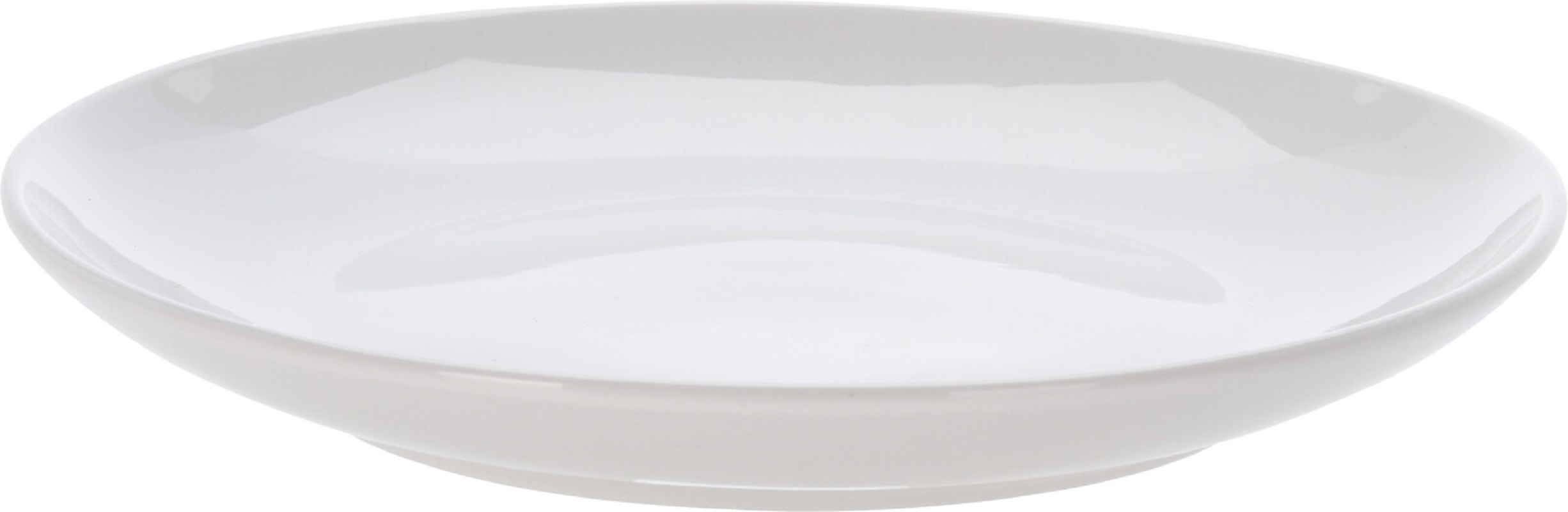 Koopman International Koopman InternatioAssiette à dîner en céramique Assiette à collation Design simple et tendance Blanc