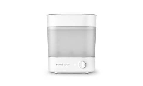 Be ready for your baby's next feed in 40 minutes. Bottle Steriliser and Dryer Premium uses jets of filtered air to dry bottles before turning off. The steriliser is quick and hygienic, killing 99.9% of germs* for peace of mind at every feed.