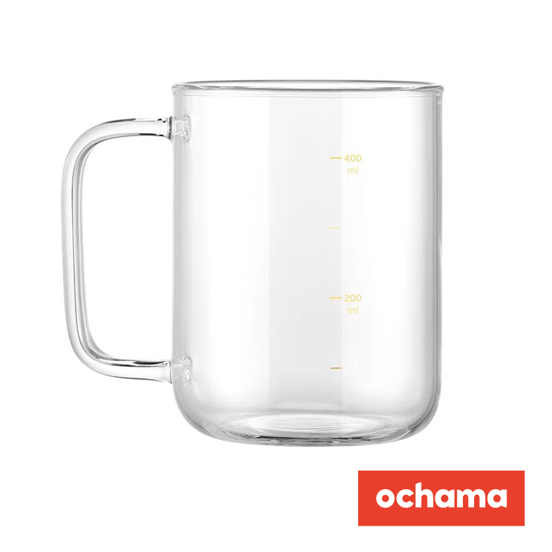 ochama Glass Cup, Water Cup, 500ml