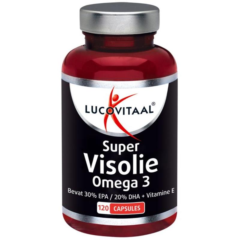 Lucovitaal Visolie Super Omega 3-6 120caps 120 Pcs
