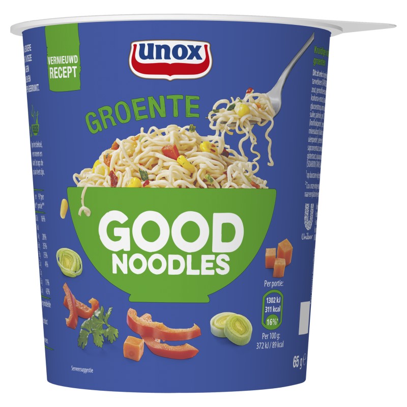 Unox Vegetable Good Noodles Cup 65g