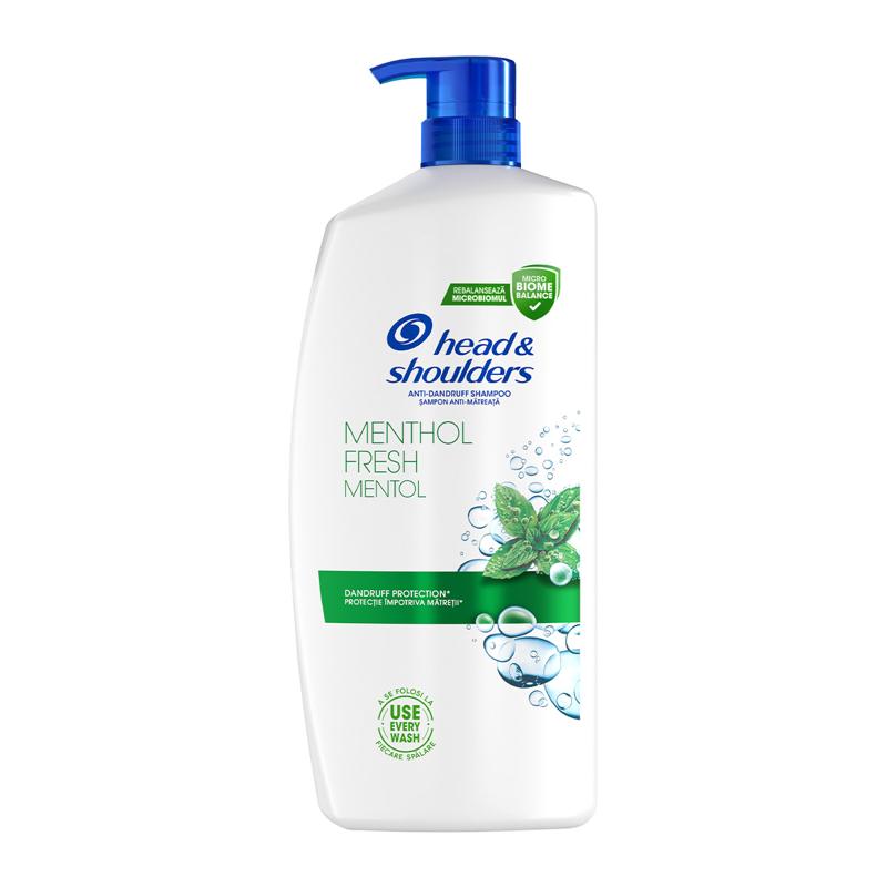 Head & Shoulders Shampoo Pompfles Menthol 800 ml