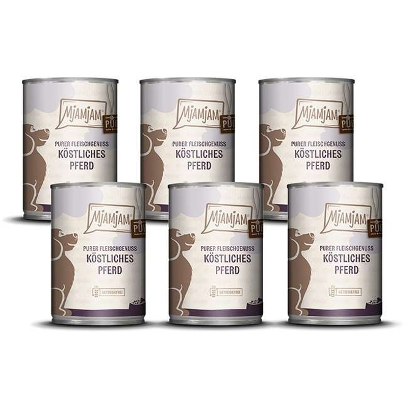 MjAMjAM - Puur vleesfeest - Puur paardenvlees 400g*6