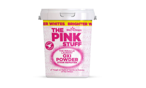 The Pink Stuff Whites The Miracle Laundry Oxi Powder Stain Remover 1kg
