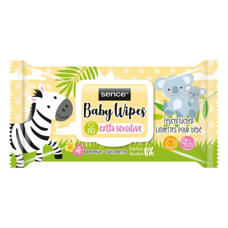 Sence Baby wipes - Extra Sensitive 60 pcs.