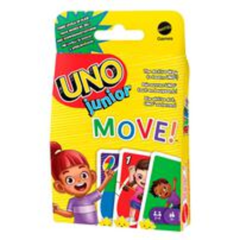 Mattel HNN03 UNO Junior Move! card game