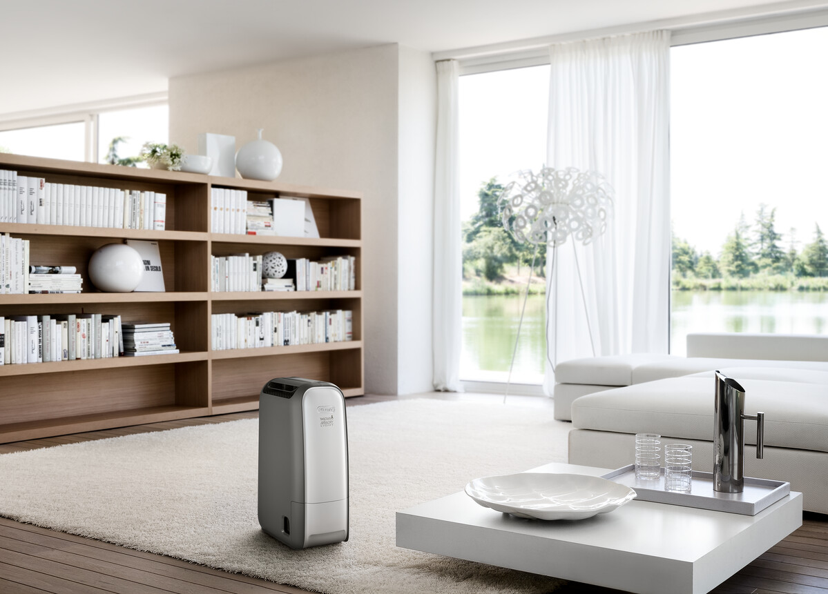 Maak van je huis een gezondere en comfortabelere omgeving met de luchtontvochtigers van De'Longhi en verwijder elke dag overtollig vocht uit de lucht.